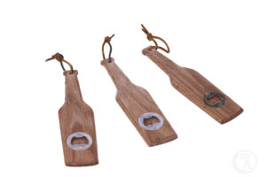 handmade wood bottle openers