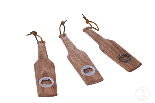 handmade wood bottle openers