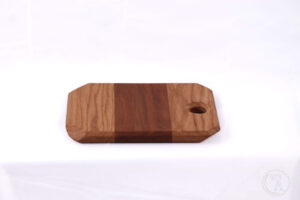 Oak and Cherry cutting board handmade in Montana