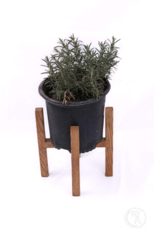 handmade plant stands made of oak