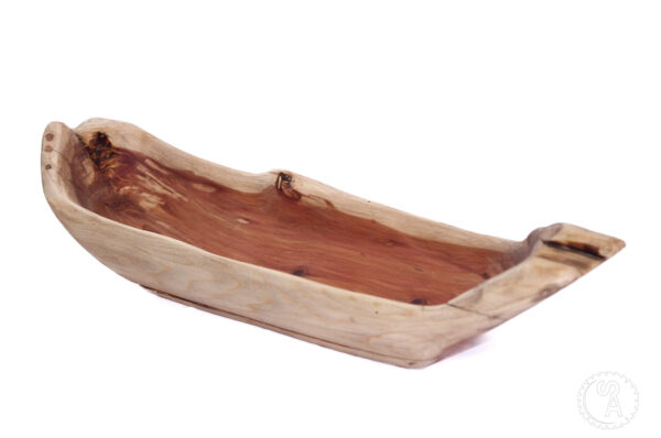 Handmade large juniper bowl