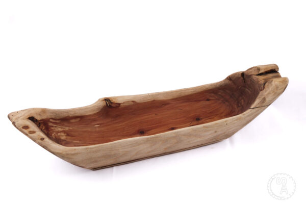 Handmade large juniper bowl