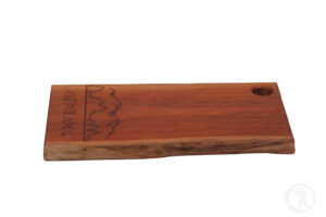 Handmade Wood Cutting Board with "Montana" engraved on it