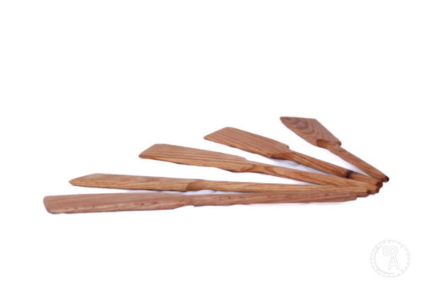 Handmade Wooden Spatulas for the Kitchen that are 12" long