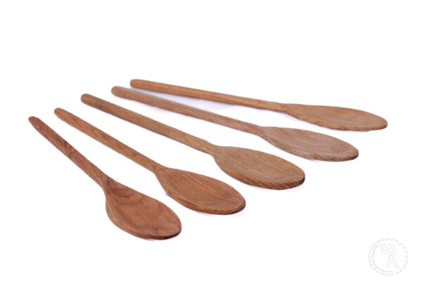 Handmade Wooden Spoons for the Kitchen that are 12" long