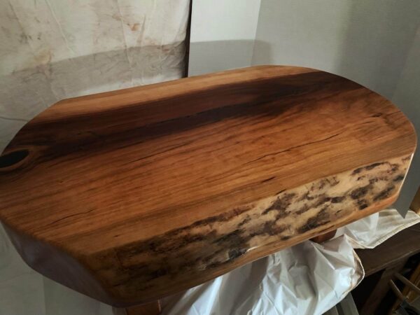 Live-edge Cherry Slab Coffee Table - Image 3